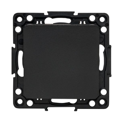 Стокгольм Механизм Выключателя 1-кл. 10А винтовые клеммы черный EKF PROxima