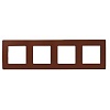 ETIKA Рамка 4-мест. какао