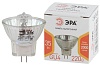 Лампа галогенная GU4-MR11-35W-220V-30 CL  ЭРА (галоген, софит, 35Вт, нейтр, GU4).