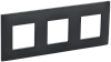 SKANDY Рамка 3-мест. SK-F03G граф. IEK