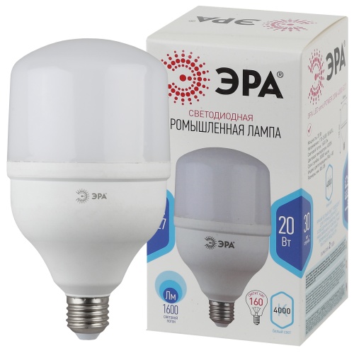 LED POWER T80-20W-6500-E27 ЭРА (диод, колок, 20Вт, хол, E27) (40/800) (40/1280) LED POWER T80-20W-6500-E27 ЭРА (диод, колок, 20Вт, хол, E27) (40/800) (40/1280)