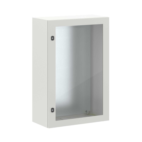 Корпус навесной STE с М/П с прозрачной дверью ВхШхГ 1200x800x400 мм