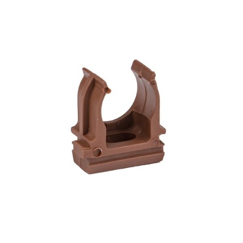 Крепеж-клипса d20 мм (10 шт) темное дерево EKF-Plast Крепеж-клипса d20 мм (10 шт) темное дерево EKF-Plast