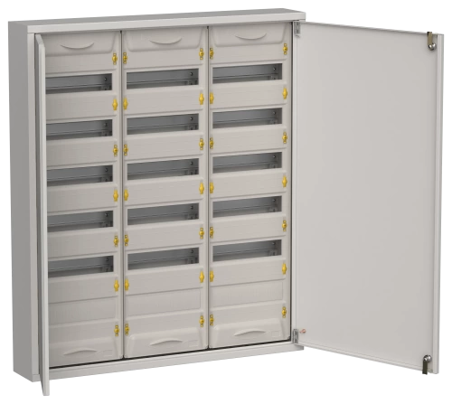 TITAN 5 Корпус мет. ЩРн-216 (3х72) 960х830х140 IP31 сер IEK