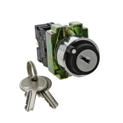 Переключатель BG73 3P с замком возвратный 2NO EKF PROxima Переключатель BG73 3P с замком возвратный 2NO EKF PROxima