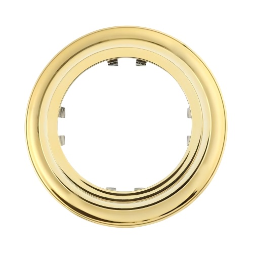 Рамка 1-постовая круглая (золото) Vintage-Classic