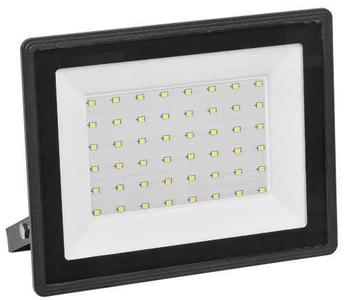 Прожектор LED СДО 06-70 IP65 4000К черный IEK