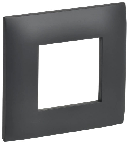 SKANDY Рамка 1-мест. SK-F01T титан IEK