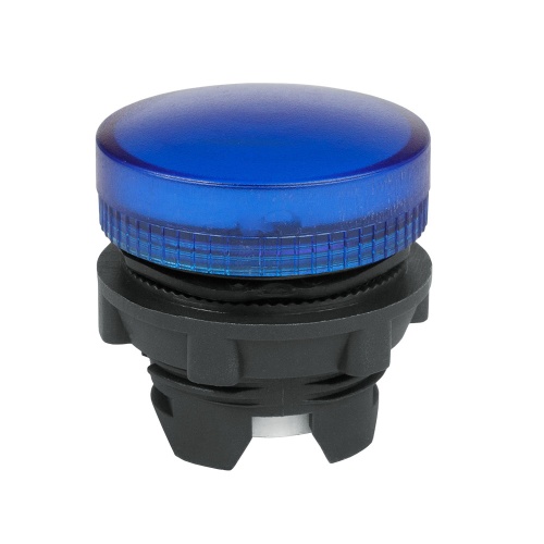 A5-L-6 Головка сигнальной лампы синяя пластик ZB5AV063