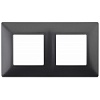 14-5002-05 Эл/ус ЭРА Рамка на 2 поста, Эра Elegance, антрацит