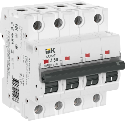 ARMAT Авт. выкл. M10N 4P Z 50А IEK