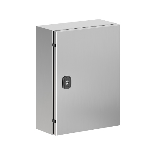 Корпус навесной STH с М/П из нержавеющей cтали AISI304 ВхШхГ 400x300x150 мм, без фланца