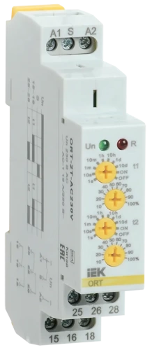 Реле времени ORT 2 конт. 2 уст. 230 В AC IEK