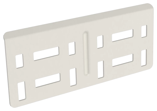 Пластина соединительная 80мм RAL 9016 IEK