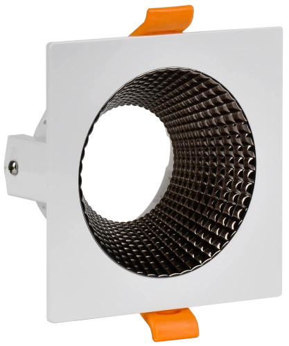 Светильник 4110 встр. поворотн. GU10 белый/шокол. пласт. IEK