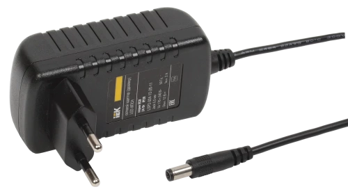 Драйвер LED ИПСН 24Вт 12 В адаптер -JacK 5,5 мм IP20 IEK-eco