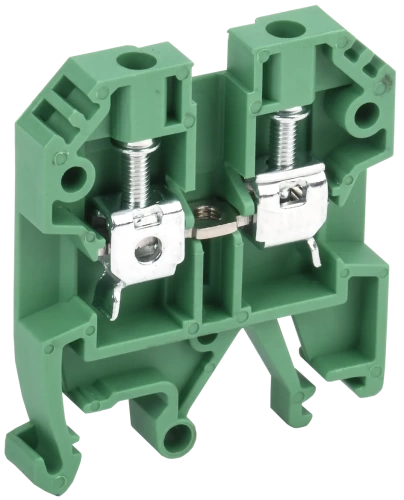 Клемма винтовая КВИ-4мм2 зеленая IEK