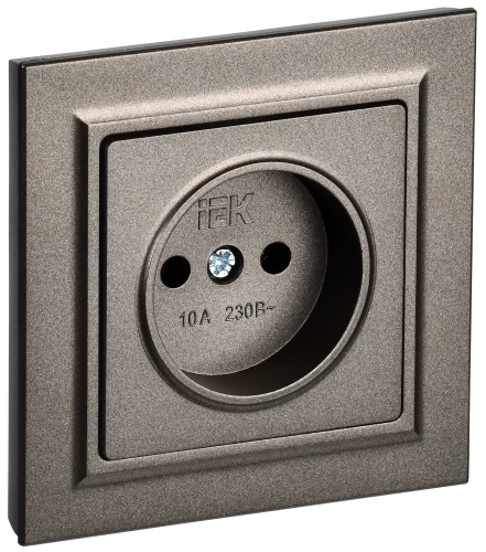 BRITE Роз. без з/к/ш 10А в сб. РСР10-1-0-БрТБ бр. IEK