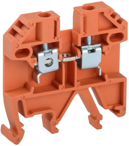 Клемма винтовая КВИ-4мм2 оранжевая IEK