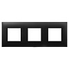 Рамка ARTLEBEDEV, "Avanti", "Черный матовый", 6 модулей