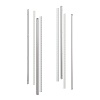 Стойки вертикальные комплект для 42U IT-CQE RAL7035