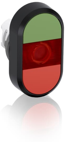Кнопка двойная MPD1-11R (зеленая/красная) красная линза без текста Кнопка двойная MPD1-11R (зеленая/красная) красная линза без текста
