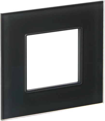 SKANDY Рамка 1-мест. SK-F21G стекло граф. IEK SKANDY Рамка 1-мест. SK-F21G стекло граф. IEK