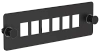 ITK Планка для 6-ти адаптеров опт. SC или LC-Duplex черная