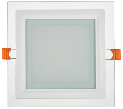 Светильник LED ДВО 1624 со стекл. квадр. 12Вт 4000К IP20 IEK