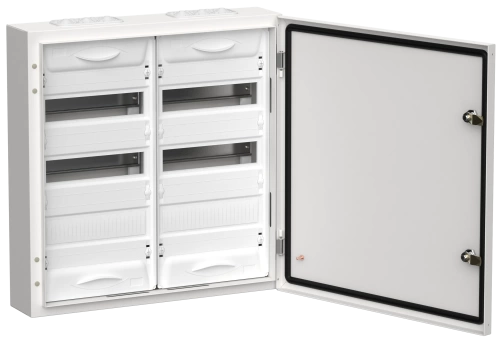 TITAN 5 Корпус мет. ЩРн-72 (2х36) 585х570х140 IP54 бел IEK