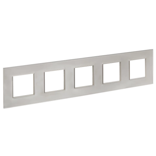 SKANDY Рамка 5-мест. SK-F25Sh стекло шамп. IEK