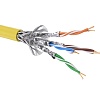 Кабель CAT 7 S/FTP, оболочка нг(А)-HF, катушка 500 м