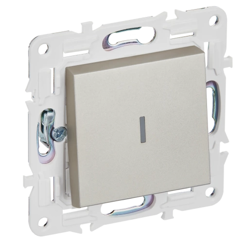 SKANDY Выключ. 1-кл. с инд. 10А SK-V07Sh шамп. IEK SKANDY Выключ. 1-кл. с инд. 10А SK-V07Sh шамп. IEK