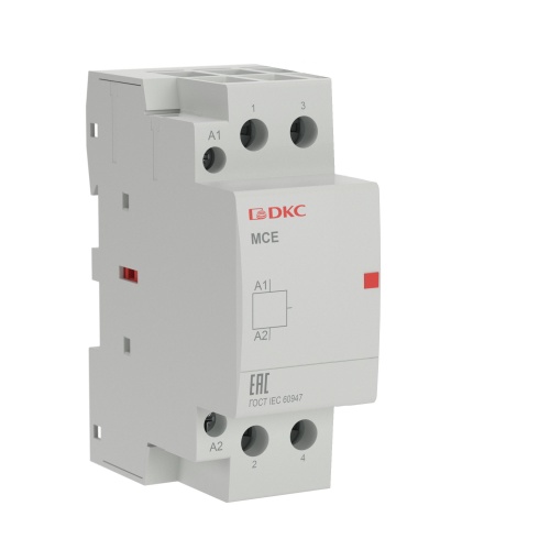 Контактор модульный YON max типа MCE, 2P, 63A, 240В, 2НО Контактор модульный YON max типа MCE, 2P, 63A, 240В, 2НО