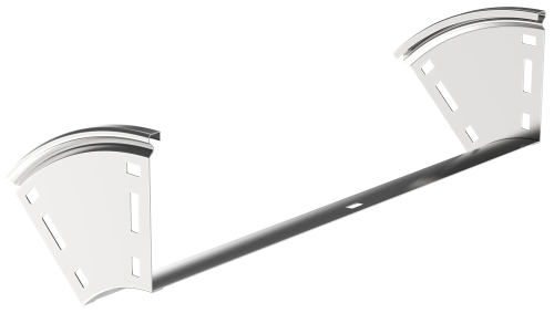 Поворот плавн. 45град тип В20 ESCA 100х600мм IEK