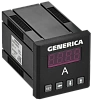 Амперметр цифр. щит. 1-ф. 48х48 LED GENERICA