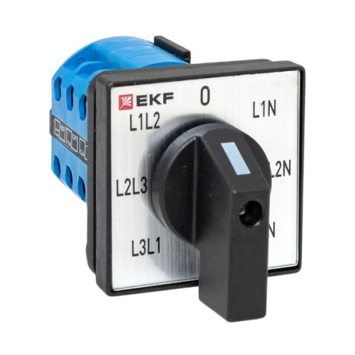 Переключатель кулачковый ПК-1-64 10А для вольтметра EKF PROxima