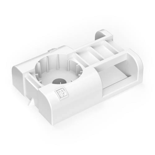 Площадка под стяжку усиленная для прямого монтажа черная (50шт/750шт уп/кор) Промрукав