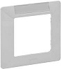 ETIKA Рамка 1-местн. с держателем для маркировки алюм.
