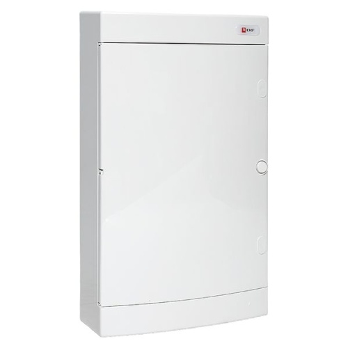 Щит распределительный навесной "Unix" белая дверь 3х12 модулей IP40 EKF PROxima Щит распределительный навесной "Unix" белая дверь 3х12 модулей IP40 EKF PROxima