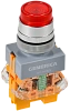 Кнопка D7-11DNZS d=22мм 1з+1р с подсв. и фикс. кр. GENERICA