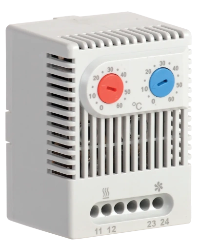 Термостат двухканальный от 0 до +60°C NO+NC IEK