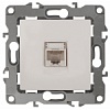 12-3107-02 Эл/ус ЭРА Розетка информационная RJ45, IP20, Эра12, слоновая кость