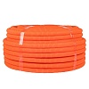 Труба гофр. ПНД с протяжкой d25 мм (75 м) оранжевая EKF-Plast