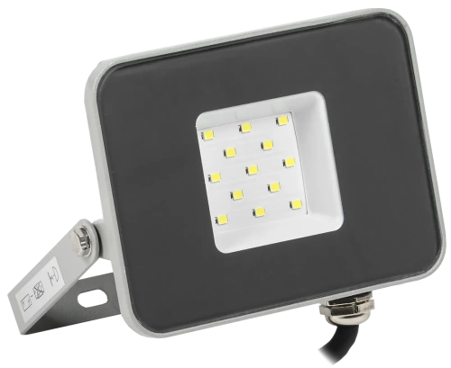 Прожектор светодиодный СДО 07-10 серый IP65 IEK