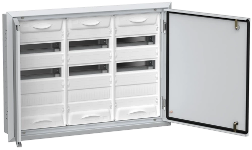 TITAN 5 Корпус мет. ЩРв-108 (3х36) 630х885х130 IP31 бел IEK