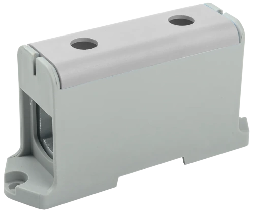 Клемма вводная силовая КВС 35-240 кв.мм. серая IEK Клемма вводная силовая КВС 35-240 кв.мм. серая IEK