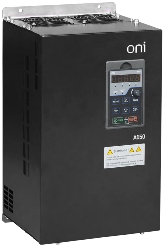 Преобразователь частоты A650 380В 3Ф 45kW 91А ONI