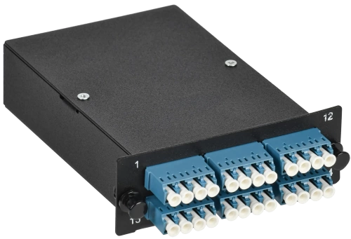 ITK Кассета для кросса ST OS2 MTPf 6хLC-quad (24 ОВ)