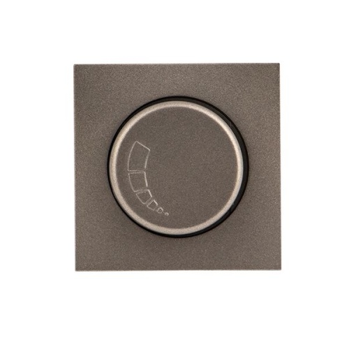 Валенсия лицевая панель светорегулятора 600W 220В графит EKF PROxima Валенсия лицевая панель светорегулятора 600W 220В графит EKF PROxima